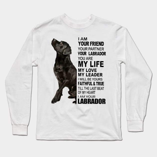 I Am Your Friend Long Sleeve T-Shirt by irieana cabanbrbe